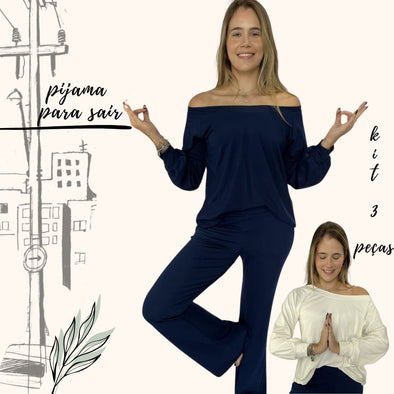 Kit Pijama Homewear MonoChicTê