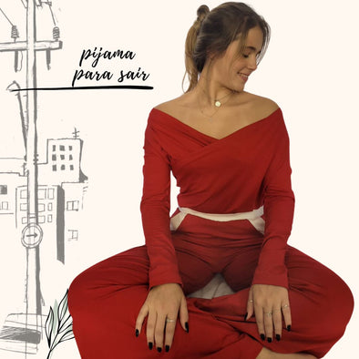 Pijama Feminino Homewear Preguistê Multifuncional Ocasional Vivacitê