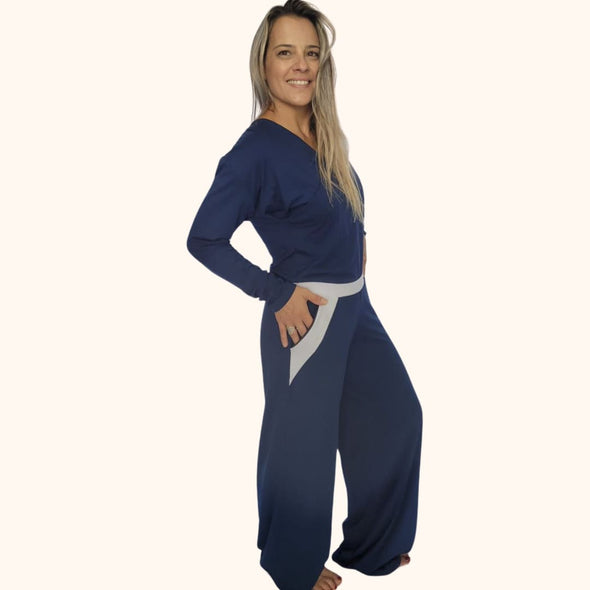 Pijama Feminino Homewear Preguistê Multifuncional Ocasional Serenitê