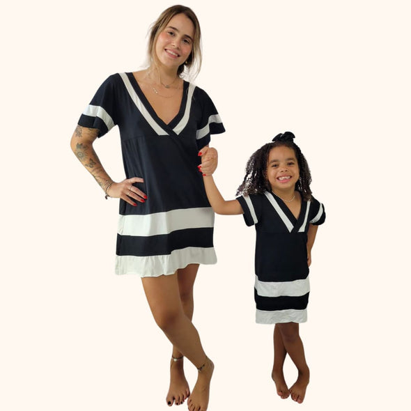 Pijama Camisola Infantil Homewear Preguistê Arte