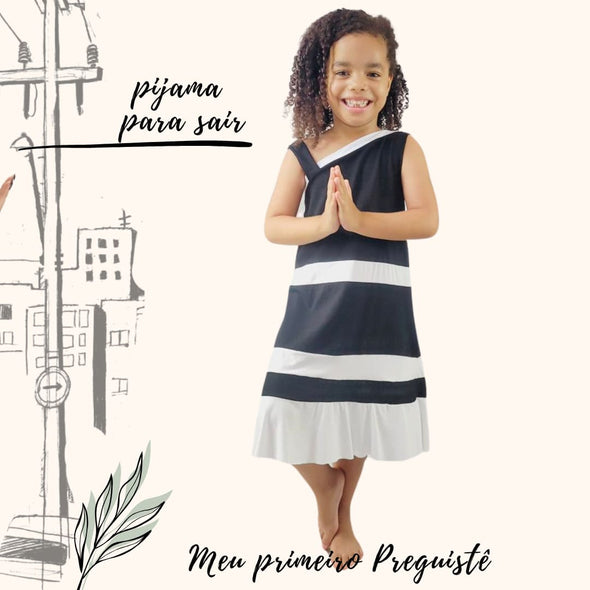 Pijama Camisola Infantil Homewear Preguistê Princesa